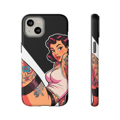 Vintage Tattoo Beauty Tough Phone Case