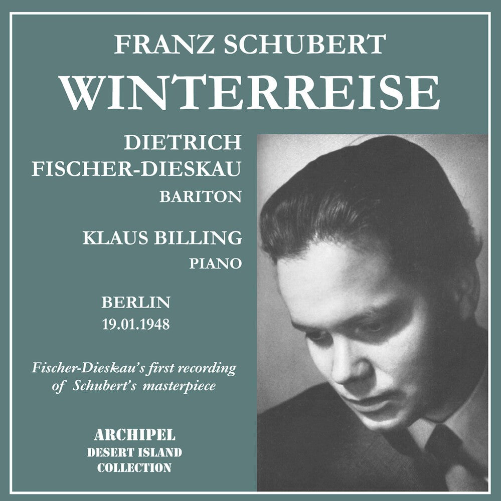 Schubert / Dieskau - Winterreise Music CD
