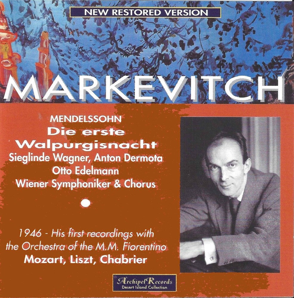 Mendelssohn / S Wagner / Dermota / Markevitch - Die Erste Walpurgisnacht: Midsummer Night's Dream [CD]