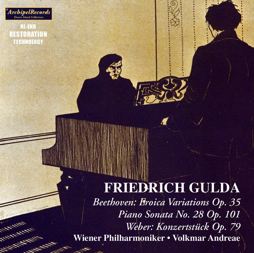 FRIEDRICH GULDA - Piano Sonatas Music CD