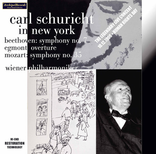 Beethoven / Mozart / Wiener Phil / Schuricht - Egmont Overture Op 84 Symphony No 7 / Symphony 35 Music CD