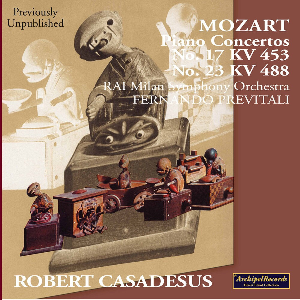 Mozart / Casadesus / Rai Milan Sym / Previtali - Piano Concertos [CD]