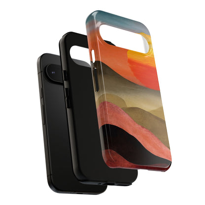 Artistic Sunset Tough Phone Case