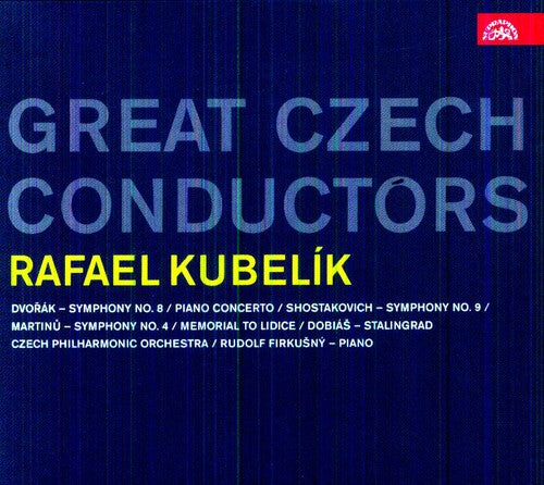 Kubelik / Firkusny / Czech Philharmonic Orch - Great Czech Conductors - Music CD