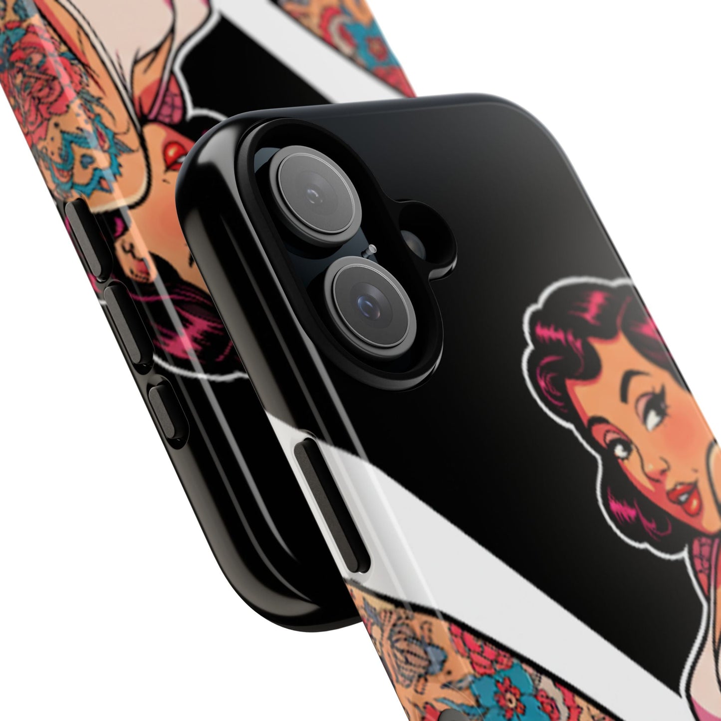 Vintage Tattoo Beauty Tough Phone Case