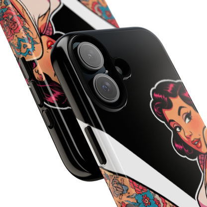 Vintage Tattoo Beauty Tough Phone Case