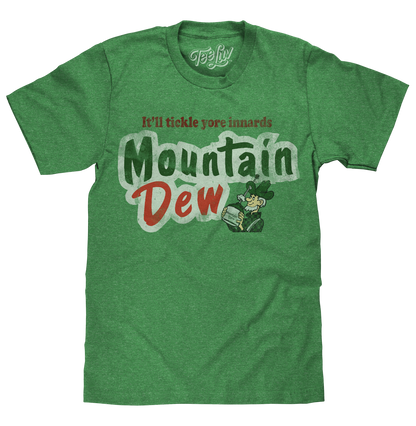 Mt. Dew It'll Tickle Your Innards T-Shirt - Green