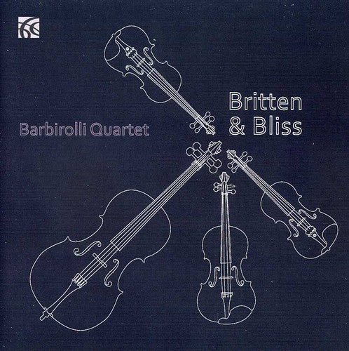 Britten / Bliss / Delius / Barbirolli Quartet - Britten & Bliss String Quartets Music CD