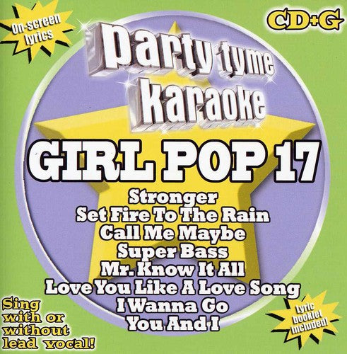 Party Tyme Karaoke - Girl Pop 17 Music CD