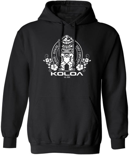 Koloa Tiki Flowers Hoodie