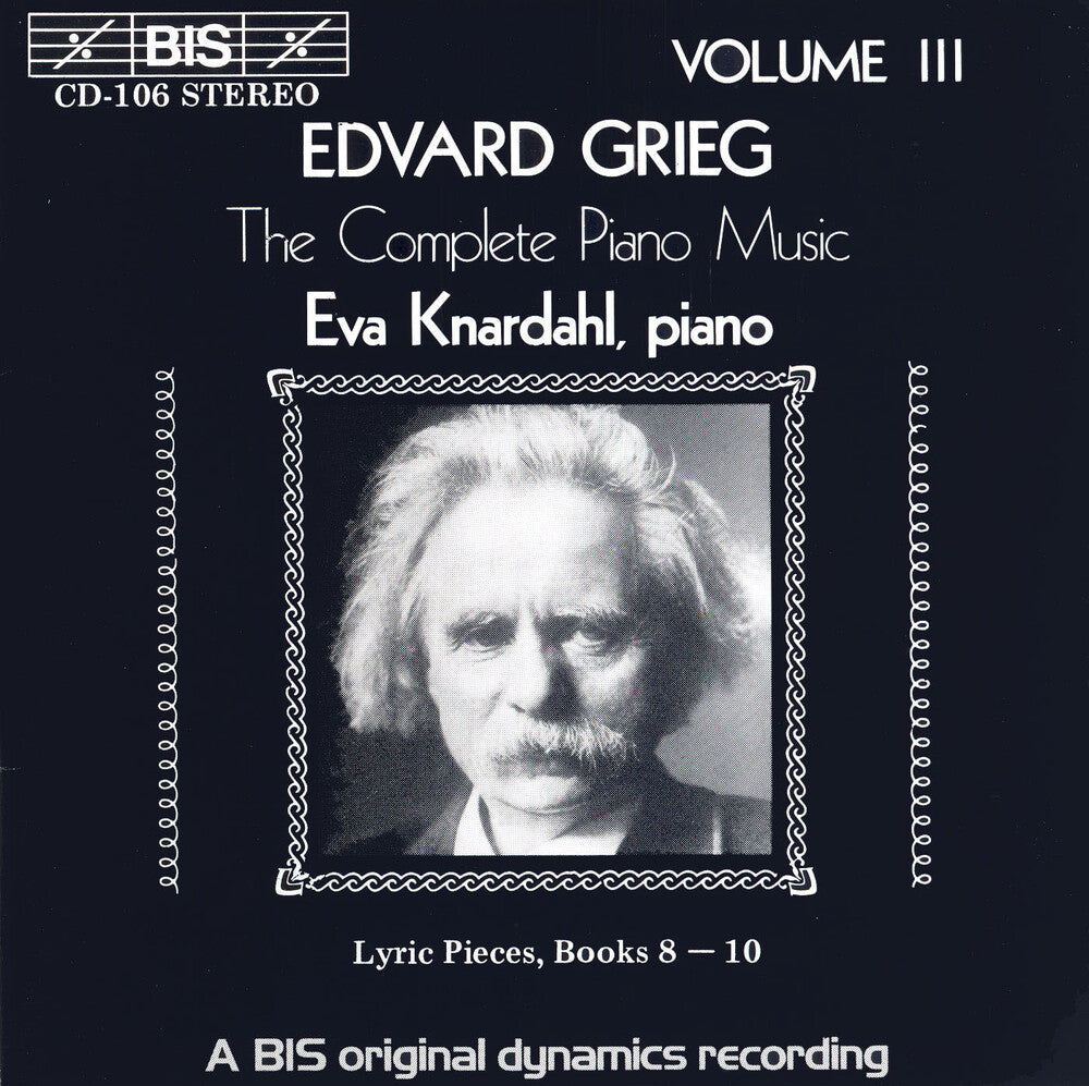 Eva Knardahl - Grieg Lyric Pieces Books 8-10 [CD]