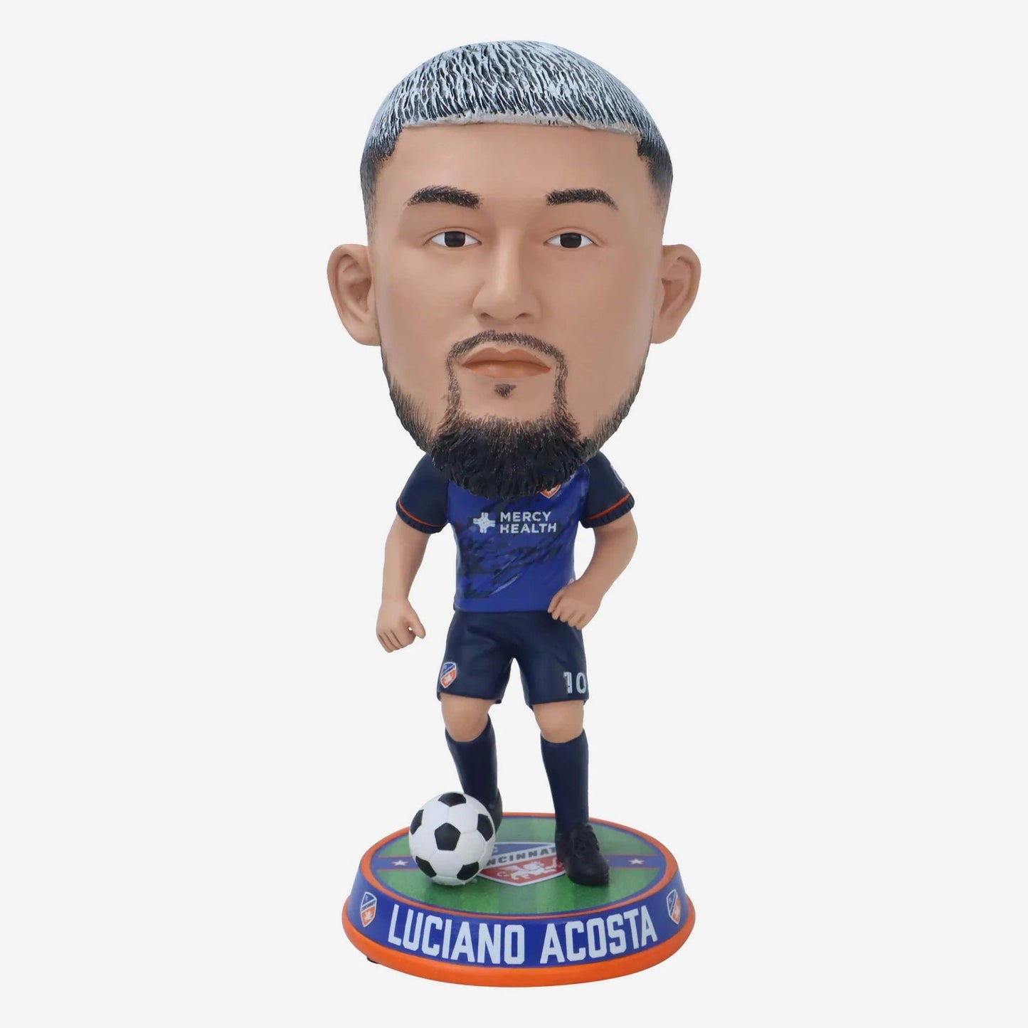 Luciano Acosta FC Cincinnati Field Stripe Bighead MLS Bobblehead