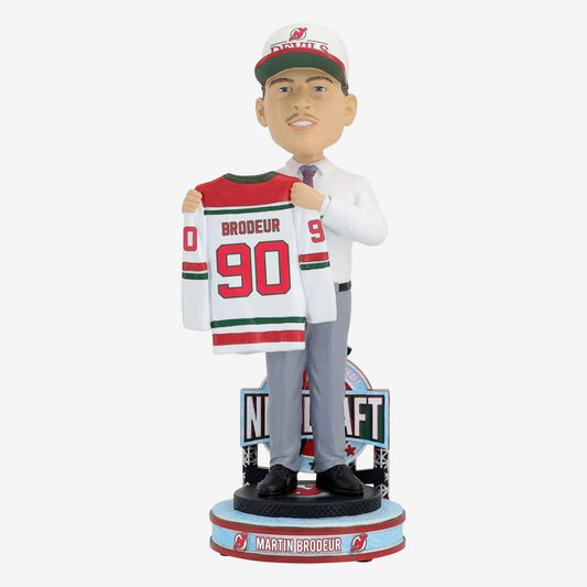 Martin Brodeur New Jersey Devils 1990 NHL Draft Pick #20 Bobblehead