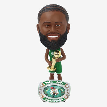 Boston Celtics 2024 NBA Champions Ring Base Bighead Bobbleheads