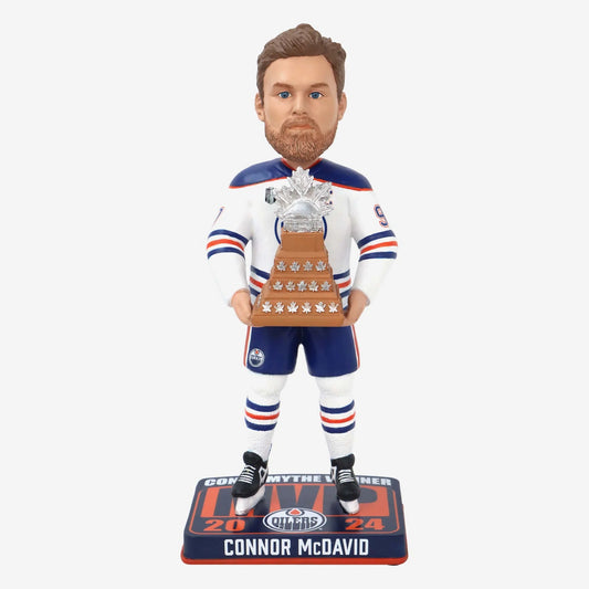 Connor McDavid Edmonton Oilers 2024 Stanley Cup MVP NHL Bobblehead