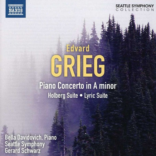 Bella Davidovich - Piano Concerto / Holberg Suite / Lyric Suite Music CD