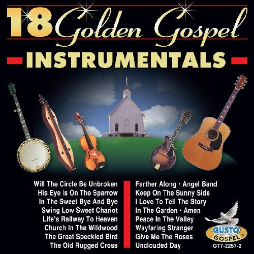 18 Golden Gospel Instrumentals / Various - 18 Golden Gospel Instrumentals / Various - Music CD