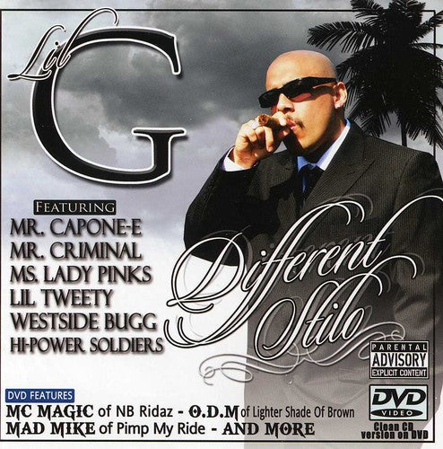 Lil G - Different Stilo Music CD