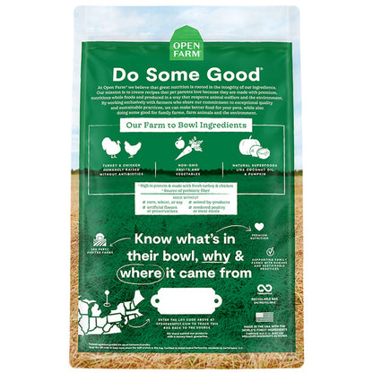 Open Farm Grain Free Turkey & Chicken Dry Dog Food