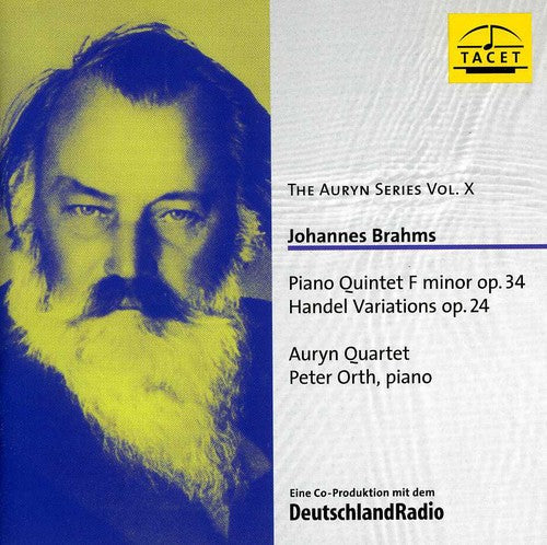 Brahms / Auryn Quartet / Orth - Auryn Series 10 Music CD