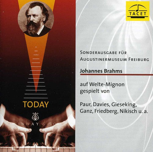 Welte-Mignon Mystery 1 Brahms / Various - Welte-Mignon Mystery 1: Brahms / Various [CD]