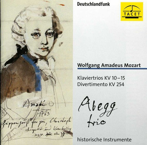 Mozart / Abegg Trio - Klaviertrios KV 10-15 & Divertimento KV 254 [CD]