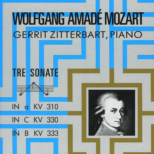 Mozart / Zitterbart - Piano Sonatas Music CD