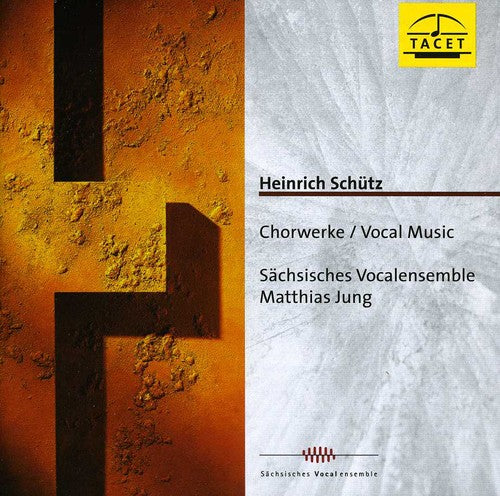 Schutz / Sachsisches Vocalensemble - Choral Works Music CD