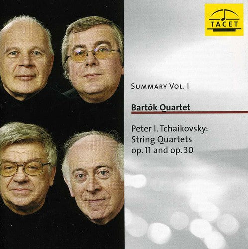 Tchaikovsky / Bartok Quartet - String Quartets Op 11 & Op 30 [CD]