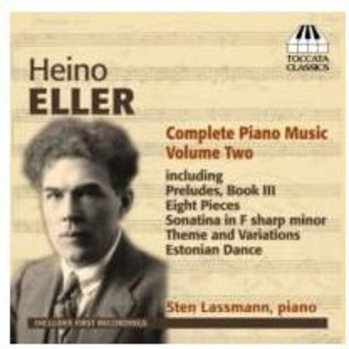 Sten Lassmann - Complete Piano Music 2 Music CD