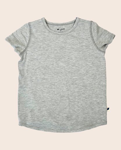 All-Day Tee in Steel Heather