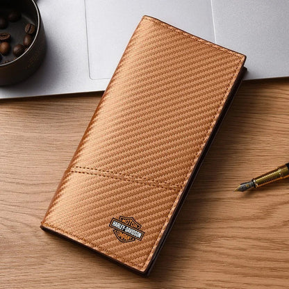 Harley Carbon Shield Long Wallet