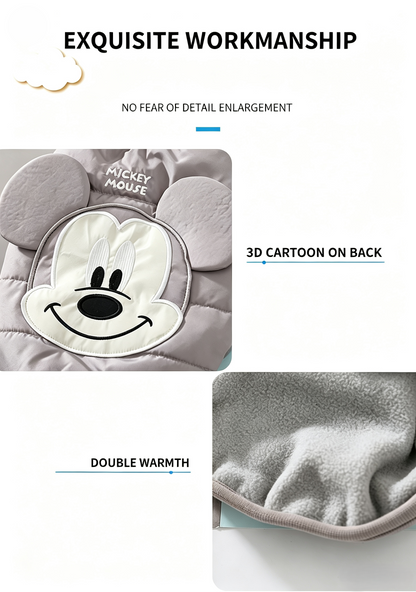Cartoon Cotton-Padded Dog Vest