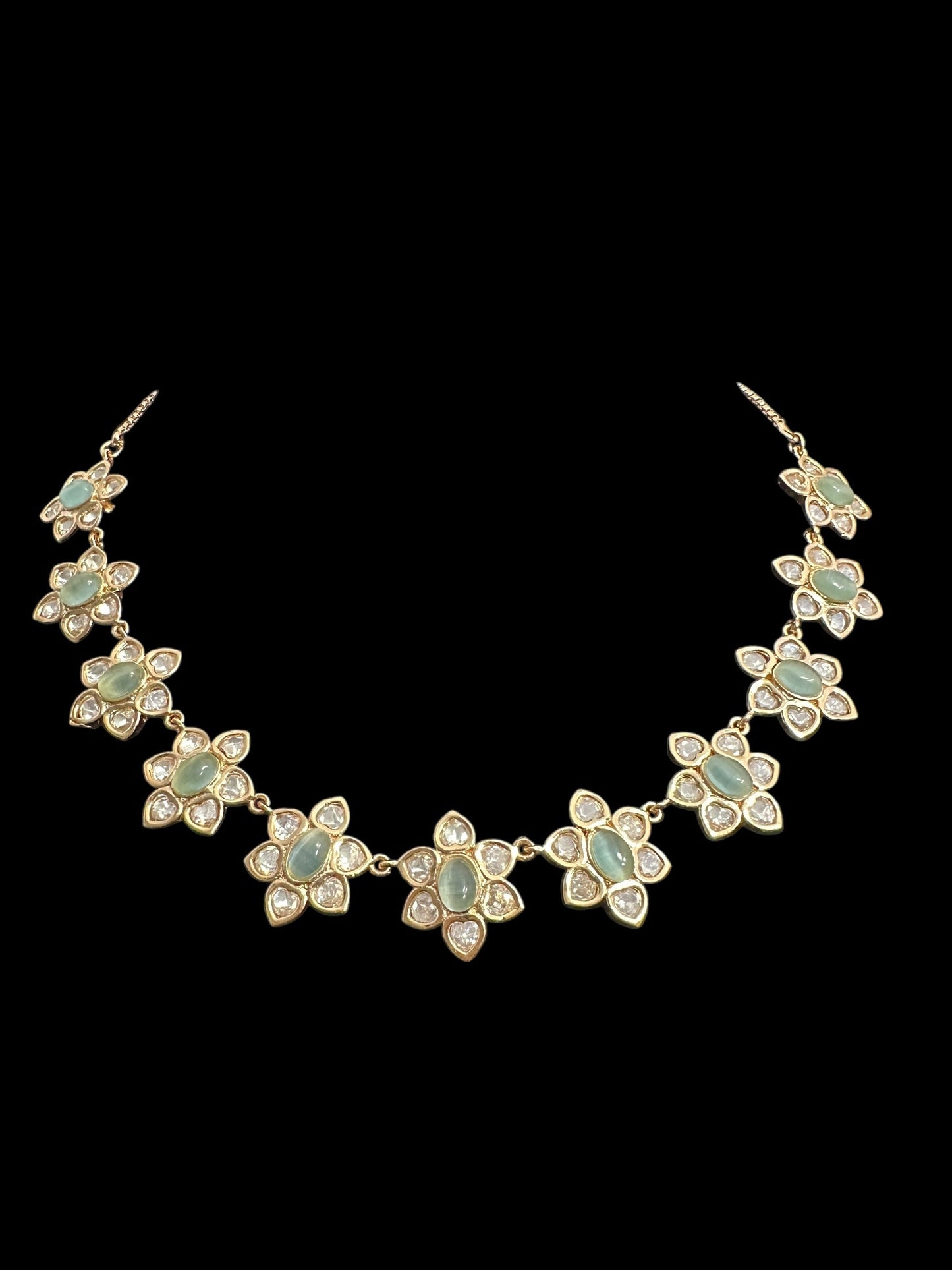 DNS180 Mina Polki set - mint ( READY TO SHIP )