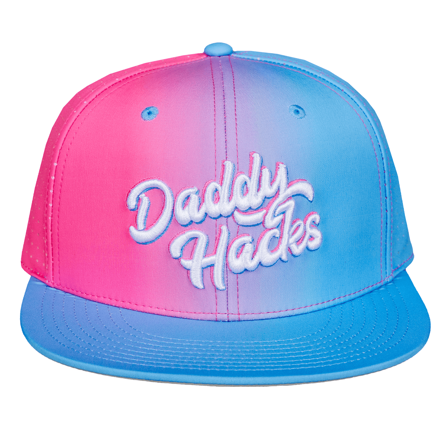 Daddy Hacks Cotton Candy Snapback Hat