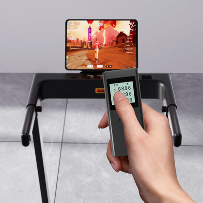 DeerRun All-New 2026 A1 Pro Move+ Smart Foldable Treadmill with 6% Incline & NFC | 350 lbs, 10 mph, Black