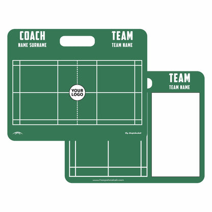 custom badminton magnetic coaching board 22x17.5 56x45cm