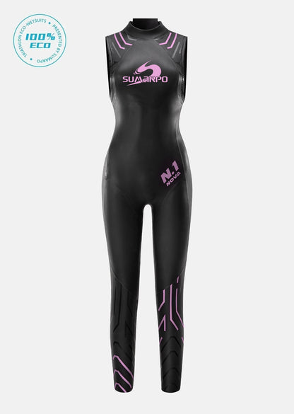 Nova Women's Eco Sleeveless Triathlon Wetsuit
