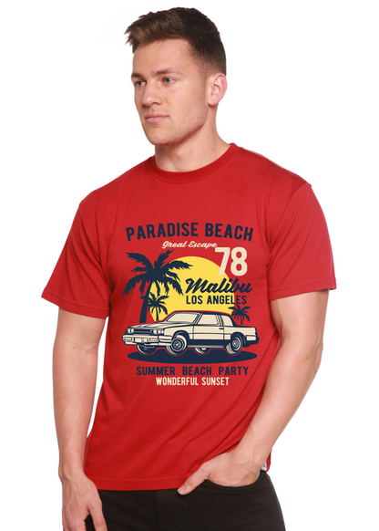 Paradise Beach Spun Bamboo® Men's Bamboo Viscose/Organic Cotton Short Sleeve Graphic T-Shirt