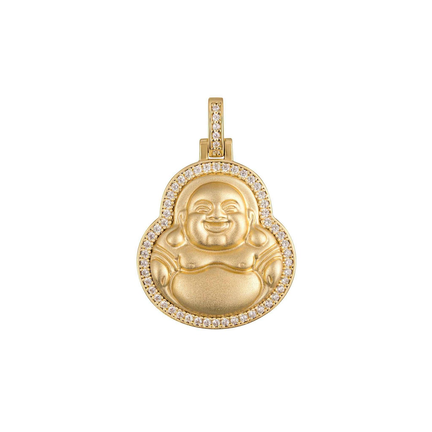 Buddha Pendant 925 Sterling Silver