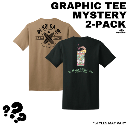 Koloa Mystery 2-Pack of Graphic Tees
