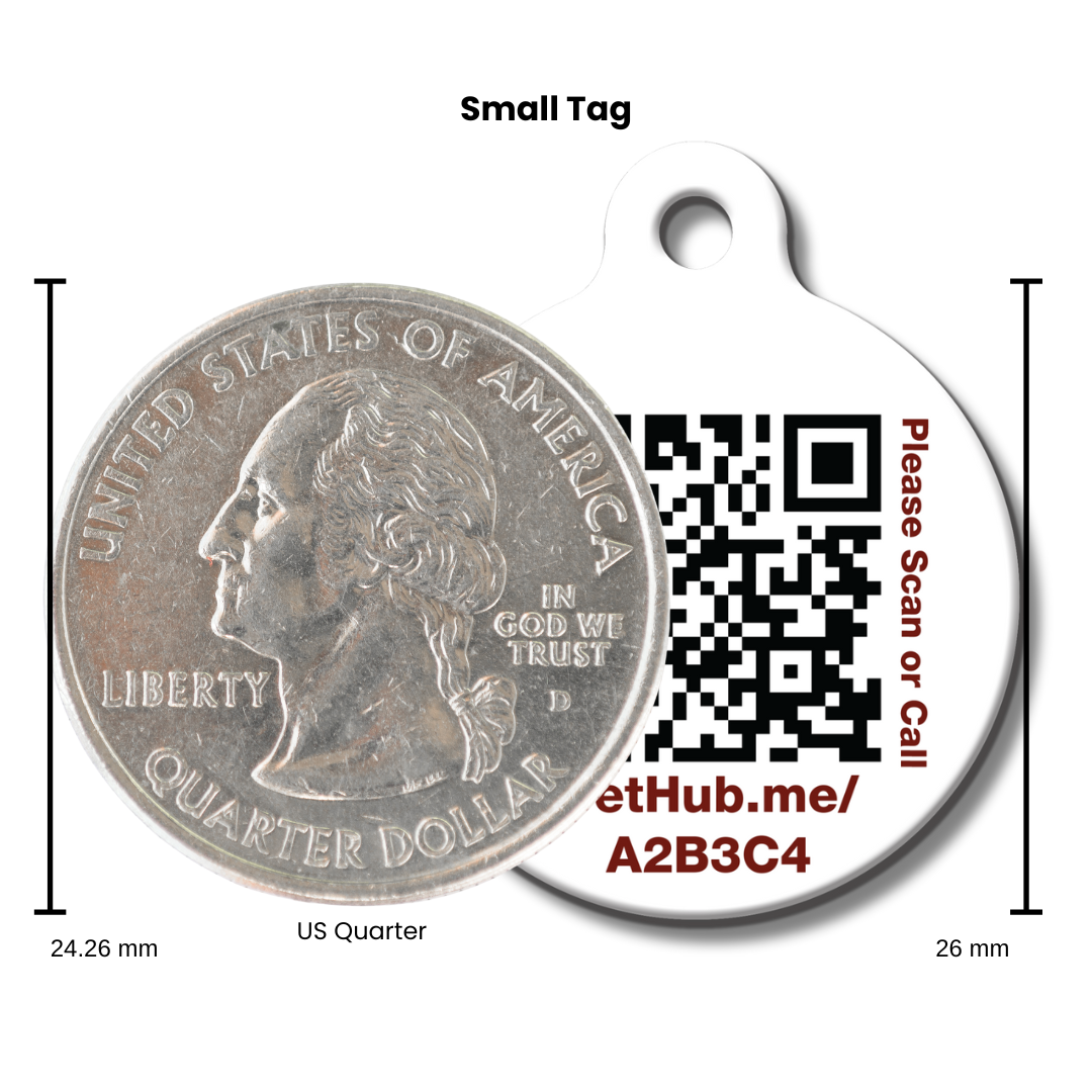 PetHub QR Pet ID Tag – Original Get Me Home Club