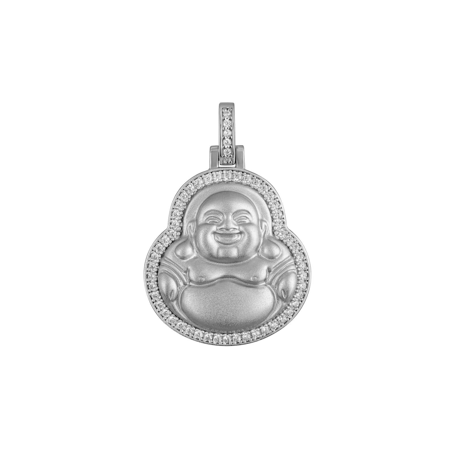 Buddha Pendant 925 Sterling Silver