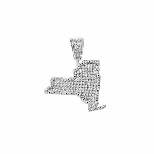 New York Pendant 925 Sterling Silver