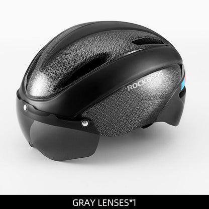 ROCKBROS Ultralight Magnetic Goggles Cycling Helmet