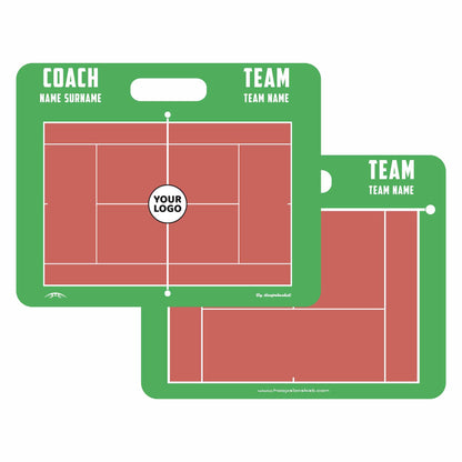 Custom Tennis Magnetic Coaching Board 22'' x 17.5'' / 56 cm x 45 cm