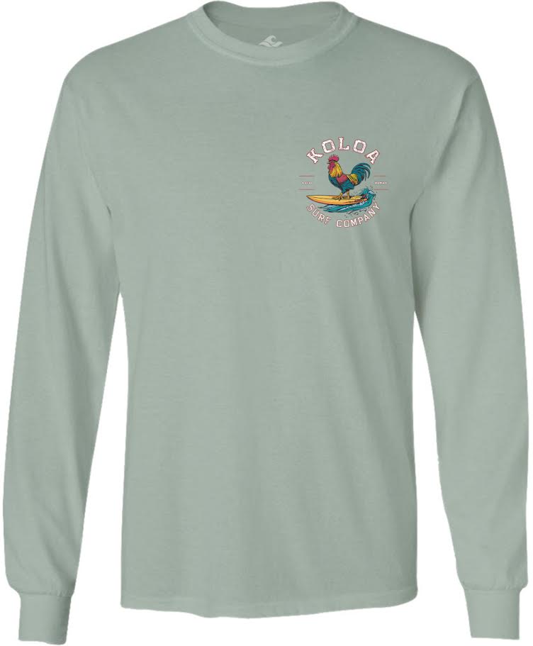 Koloa Salty Rooster Long Sleeve T-Shirt
