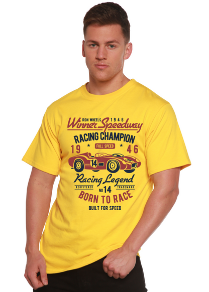 Winner Speedway Spun Bamboo® Men's Bamboo Viscose/Organic Cotton Short Sleeve Graphic T-Shirt