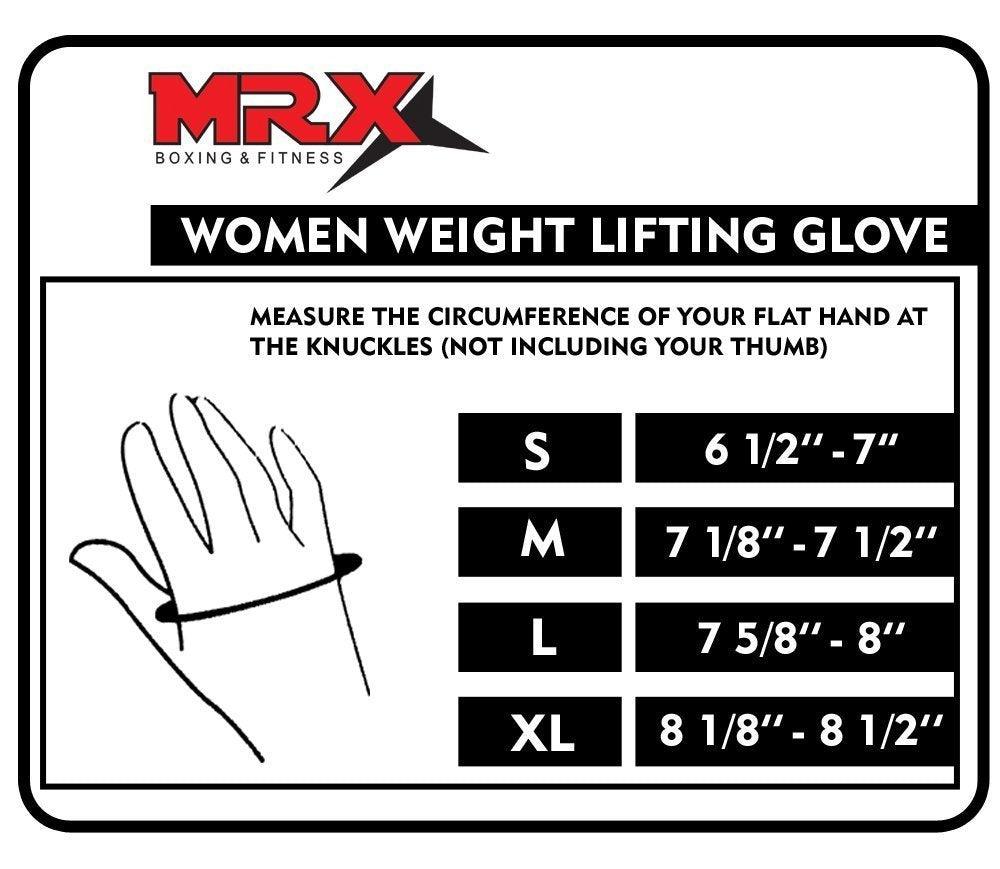 MRX Women's Weight Lifting Gloves for Gym Training and Workouts - Durable, Comfortable Grip - Triathlete Store