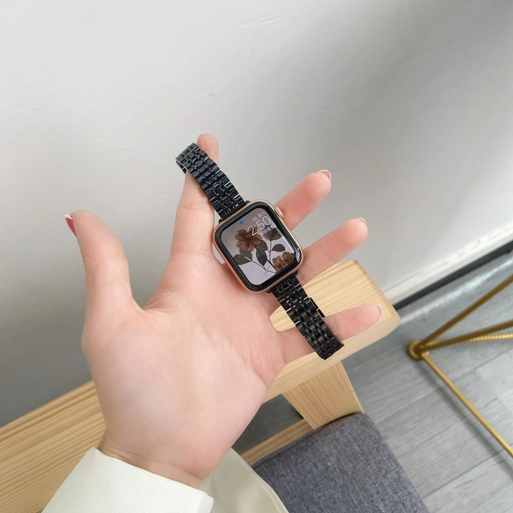 Stainless Steel Apple Bracelet Series 11/10/9/8/7/6/5/4/ SE / Ultra 1/2/3